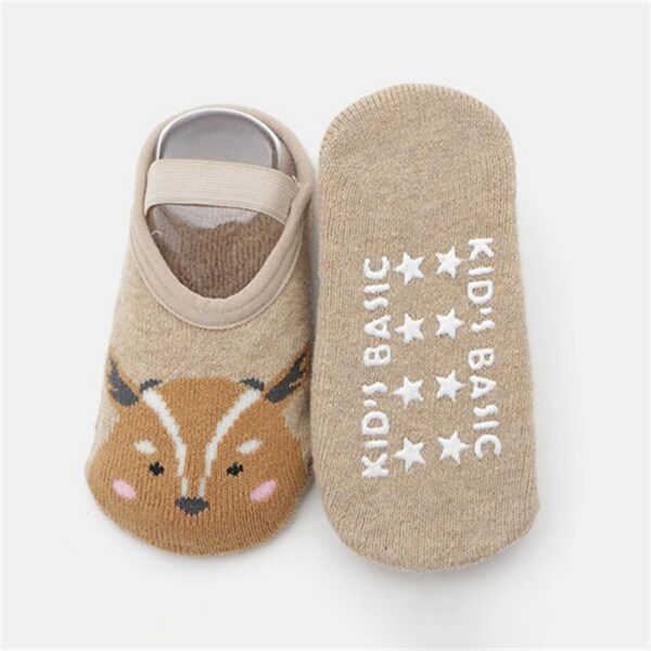 Girls Baby Socks 0 3 Months Grippy Socks Infant Baby Toddler Anti Slip Socks Cute Floor Socks (0 To 5 Years) Boys Girls White Tights Girls School Tights Tights - Image 5