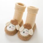 Baby Girl Clothes 0-3 Months Foot Measure Children Uk Boots For Toddler Boys Slippers Toddler Size 4 Boys Christmas Stocking Newborn Knitted Booties Christmas Presents For Babies - Image 3