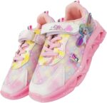 Kids Princess Shoes for Girls LED Light Up Trainers Kids Dress Up Shoes Luminous Baby Toddler Birthday Sneakers - Image 5