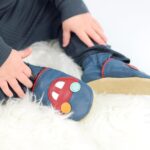 Dotty Fish Baby Boy's Fire Engine First Walker Shoe - Image 3