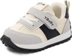 MK MATT KEELY Baby Boys Girls First Walking Shoes Toddlers Slip On Trainers Outdoor Pre Walker Shoes