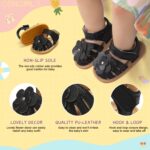 CENCIRILY Infant Baby Girls Summer Sandals Newborn Bow-Knot Open Toe Beach Shoes Casual Lightweight Anti Slip Sole Flat - Image 5