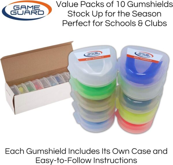 Boil & Bite Mouth Guard/Gum Shield – Mouldable Mouthguard/gumshields - CE Approved, School Sports, Rugby, Hockey, Boxing, GAA, Martial Arts - Image 6