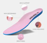 Lucky Step Girls Rhinestone Slip On Sneakers Kids Sparkly Lightweight Tennis School Knit Jelly Sole Glitter Walking Shoes Toddler - Image 9