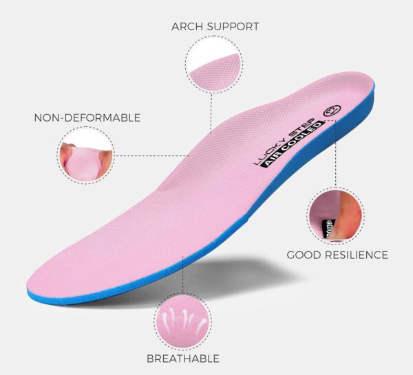 Lucky Step Girls Rhinestone Slip On Sneakers Kids Sparkly Lightweight Tennis School Knit Jelly Sole Glitter Walking Shoes Toddler - Image 9