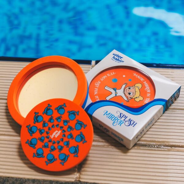 Water Babies Bath Toys Splash Mirror Oceans of Imagination, Baby Bath Mirror for Pool or Bath (15cm) - Image 3