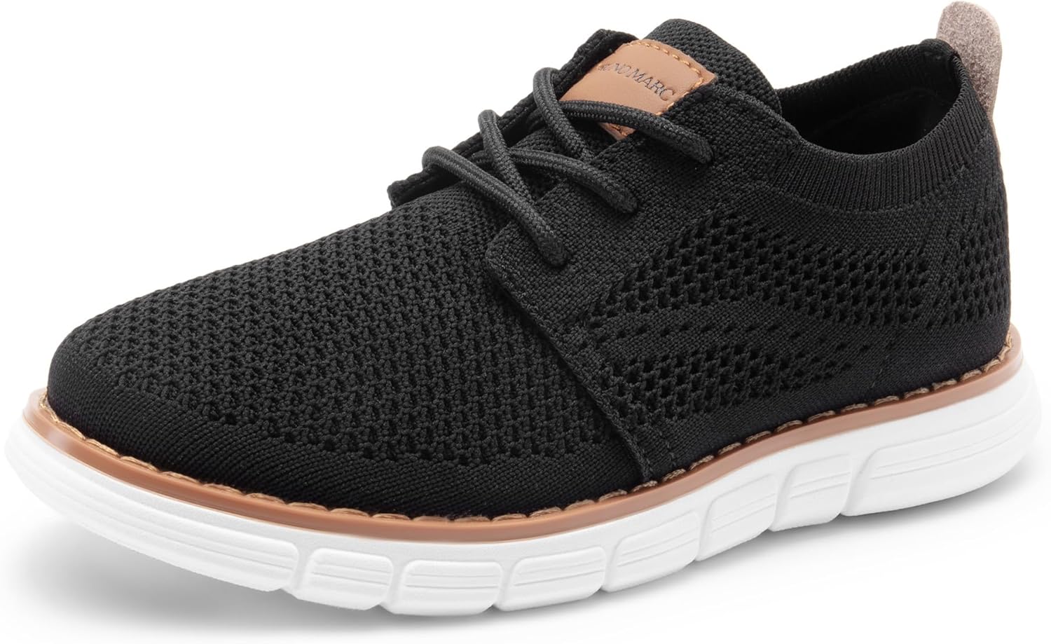 71CwCf2XExL._AC_SL1500_.jpg Bruno Marc Boys' Lightweight Mesh Sneakers Fashion Lace-Up Casual/Business Oxford Comfortable School Shoe for Kids - Image 1