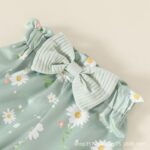 JiAmy Infant Baby Girls Outifts Newborn Daddy's Girl Ruffle Long Sleeve Tops Bodysuit and Bow Pants 2pcs Clothes Sets - Image 5