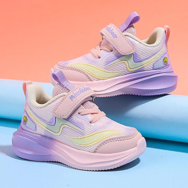 Kids Trainers Boys Sports Running Shoes Girls Athletic Walking Shoes Lightweight Non Slip Sneakers - Image 2