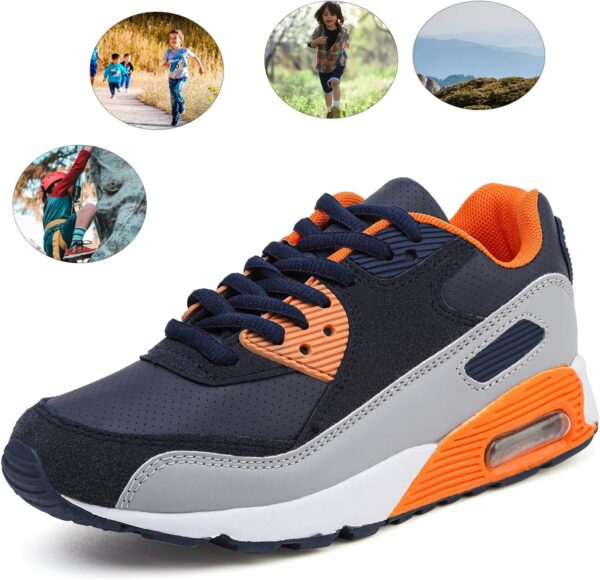 Boys Kids Trainers Girls Running Walking Shoes Sneakers Trainers Breathable Lightweight Athletic Sports Shoes for Little/Big Kids - Image 6