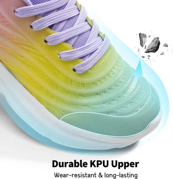 Trainers for Boys Girls Lace-up Athletic Sneakers Durable Kids Running Shoes - Image 2