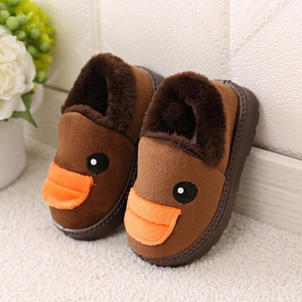 SHOBDW Girls Shoes, Baby Boys Fashion Cute Cartoon Duck Casual Winter Warm Toddler Child Home Sneakers Boots - Image 3