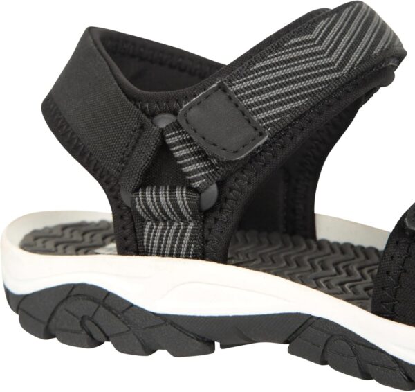 Mountain Warehouse Reef 3 Strap Kids Sandals - Neoprene Lined Boy & Girls Beach Shoes, Durable Sandals, Hook & Loop, Quick Dry Summer Footwear - for Beach Walking - Image 7