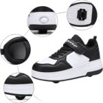 Kid's Glitter Fashion Sneakers - Flashing Led Sports Shoes Toddler Little Kids Shoes Kids Athletic Shoes Road Trail Running Shoes Boys' Handsome Sneakers School Shoes for Children/Boys/Girls - Image 2