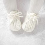 DovFanny Baby Booties Newborn Baby First Shoes Cozy Warm Knit Soft Booties for Toddler Infant Boy Girl - Image 2