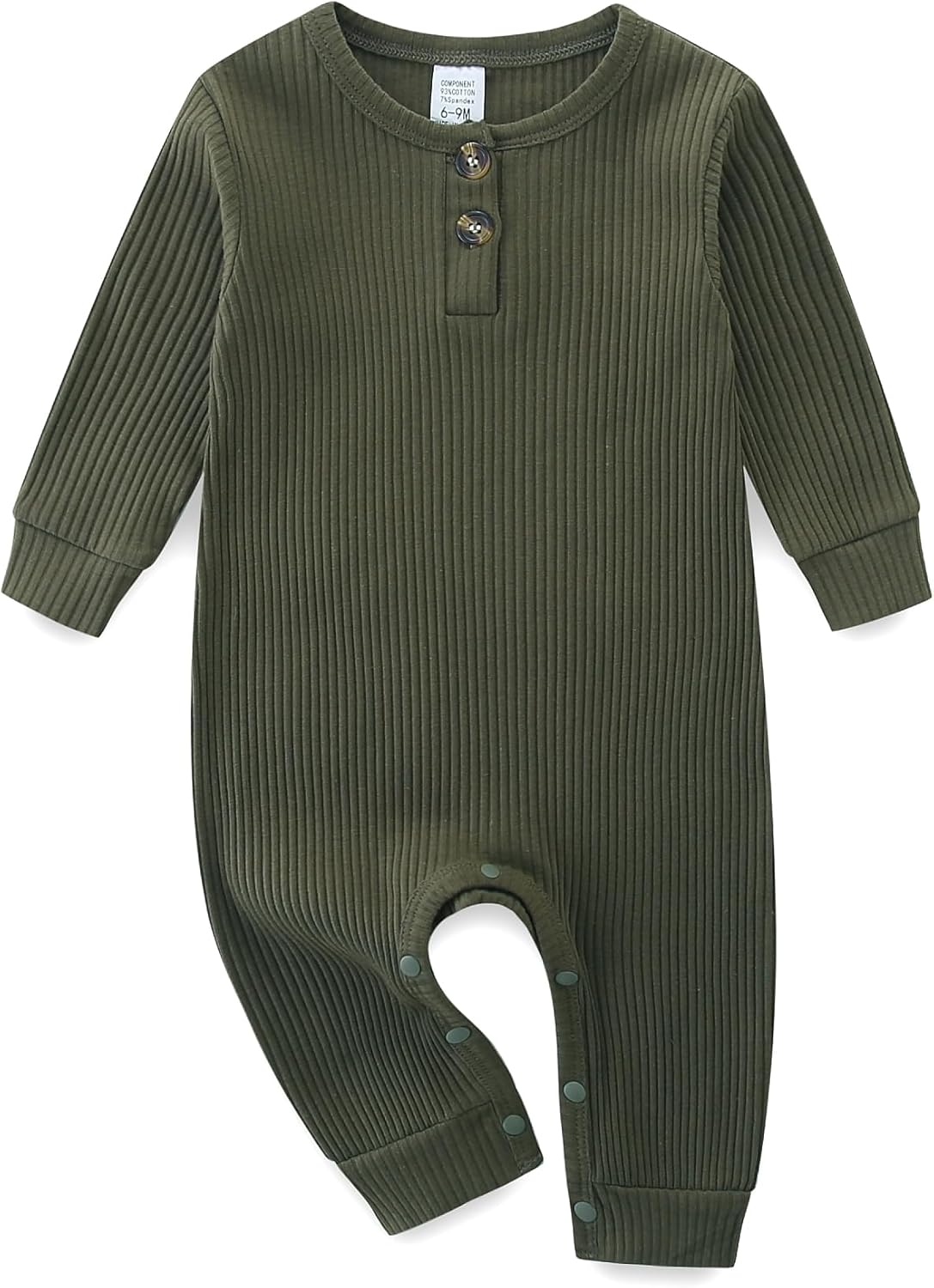 71EvjWGMk2L._AC_SL1500_.jpg KIDDLETOWN Baby Boy Girl Clothes Long Sleeve Romper, Newborn Bodysuits, Baby Boys Clothes, Baby Grows Outfits Girl Boy Romper Set, Baby Clothing Baby Gift, Cotton Pajamas Newborn Baby Clothes - Image 1