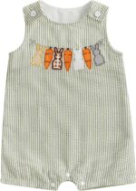 Toddler Baby Boy Ovrealls Outfit Bunny Jumpsuit Sleeveless Newborn Summer Spring Clothes Bodysuit