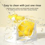 Baby Bath Seat, Washable Baby Shower Seat with Suction Cup, Backrest Support, Seat Bath Seat, Washable Bath Chair for and Girls, Baby Shower Seat for Babies from 6 Months - Image 5