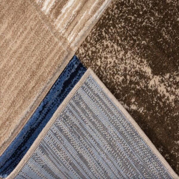 Majestic Rug – Large Washable Non-Slip Carpet for Living Room, Bedroom, Lounge, Dining, Kitchen Fluffy Thick Soft Modern Indoor Floor Rugs (Des 1, 120x170 cm) - Image 4