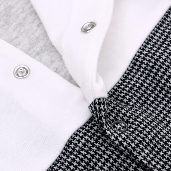 famuka Baby Boys Romper Infant Gentleman Bodysuit Wedding Clothes - Image 5