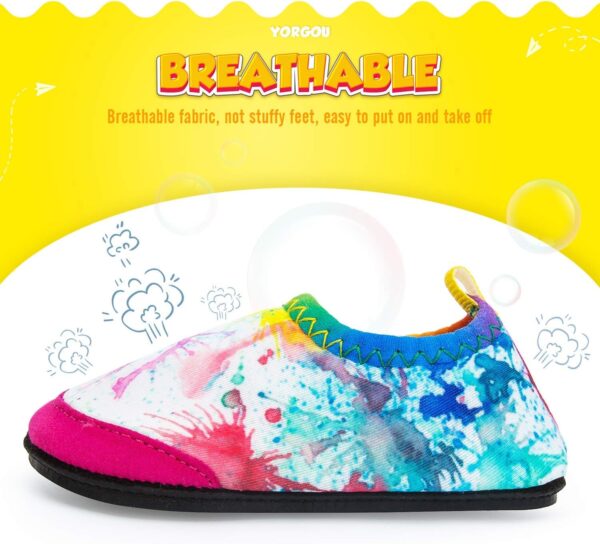 Baby Boys Girls Water Shoes Toddler Beach Shoes Barefoot Aqua Socks Non-Slip for Pool Beach - Image 6