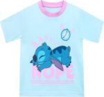 Disney Lilo And Stitch Pyjamas | Stitch PJs For Girls | Long Sleeve Tie Dye Girls Pyjamas | Kids Pyjamas Ages 5 to 13 Years - Image 5