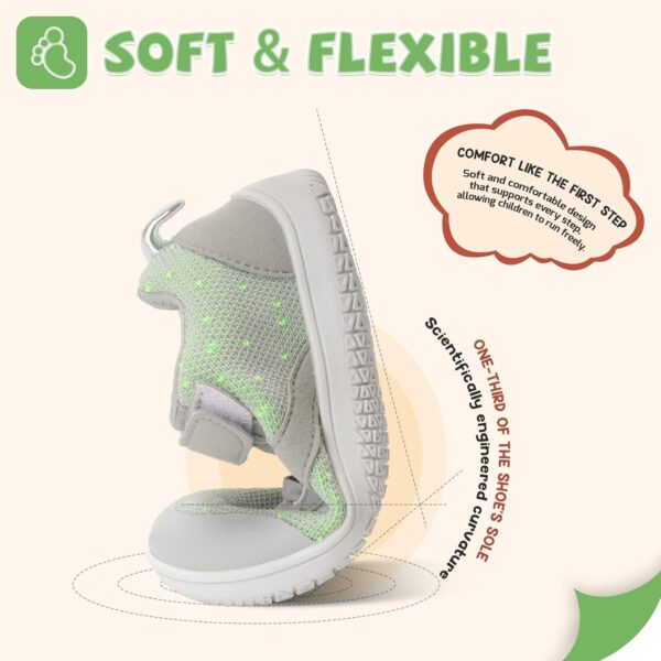 Boys Trainers Girls Barefoot Shoes Kids Wide Toe Breathable Walking Sneakers for School Running Outdoor Sports - Image 3