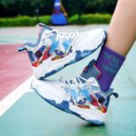 Xinghuanhua High Top Basketball Shoes Boys' Basketball Shoes Girls' Fashion Sports Shoes Children's Basketball Shoes - Image 4