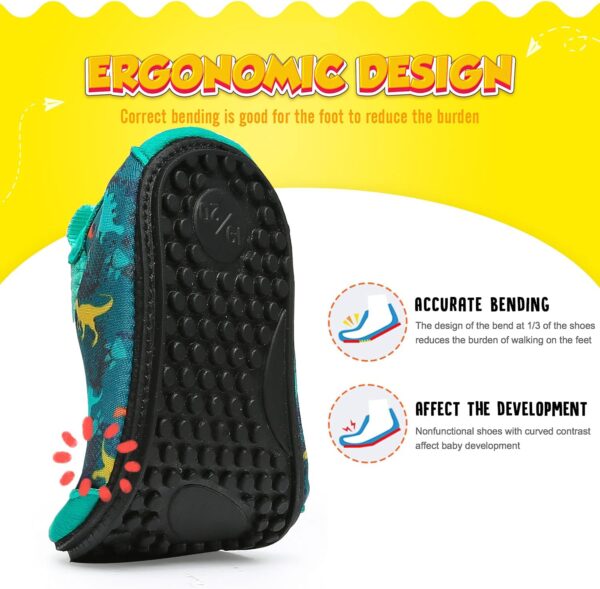 Baby Boys Girls Water Shoes Toddler Beach Shoes Barefoot Aqua Socks Non-Slip for Pool Beach - Image 3