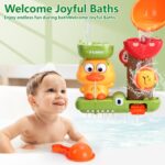 RILSO Bath Toys for 1 2 3 4 Year Old,Baby Bath Toys 6-12-18 Months,Toys for 1 2 3 4 Years Old Boys Girl Gifts,Baby Sensory Toys for 1 Year Old,Toddler Toys 2 3 Year Boys Girls,Baby Toys 6 to 12 Months - Image 2