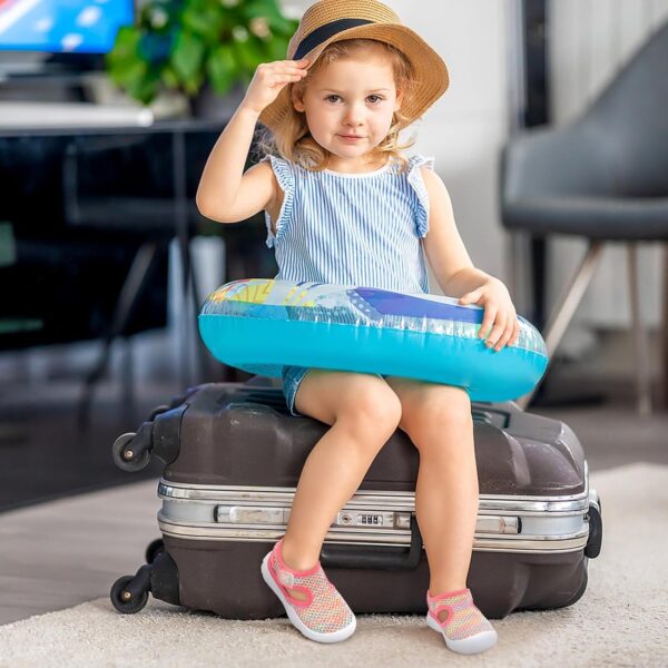 JIASUQI Toddler Sandals Boys Girls Wid Barefoot Water Sandals Kid Lightweight Water Shoes for Beach Swim - Image 5