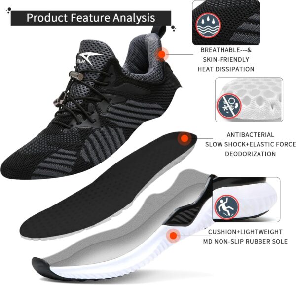 Boys Trainers Kids Running Shoes Child Athletic Shoes Casual Walking Shoes Boys Tennis Shoes Outdoor Sport Sneakers - Image 2