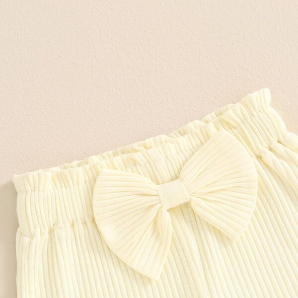 PanLidapan Toddler Infant Baby Girl 3 Pack Shorts Elegant Elastic Waist Bow Bottoms Summer Casual Clothes - Image 5