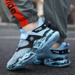 Boys Basketball Shoes Boys Sneakers Men's Basketball Shoes Lining High Top Sport Shoes for Unisex Kids - Image 5