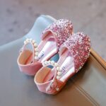 Bling Bowknot Kids Baby Sandals Single Shoes Princess Pearl Girls Crystal Infant Baby Shoes Boys Athletic Shoes - Image 6