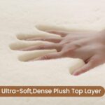 Rugs Living Room - Grey Area Rugs for Bedroom Faux Rabbit Fur Large Rug,Anti Slip Rug Large Floor Carpet Short Pile Area Rug for Living Room, Bedroom,Kids Room 160x230CM - Image 4