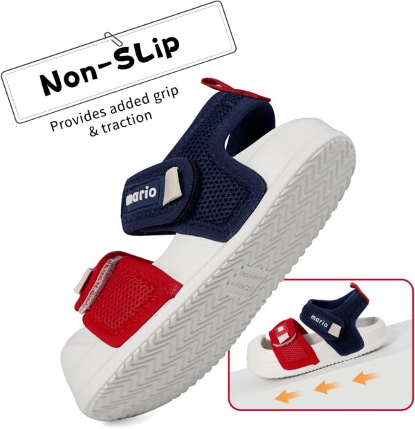 MK MATT KEELY Boys Girls Sandals Kids Closed Toe Walking Shoes Toddlers Baby Wide Fit Beach Sandals with Non-Slip Sole - Image 7