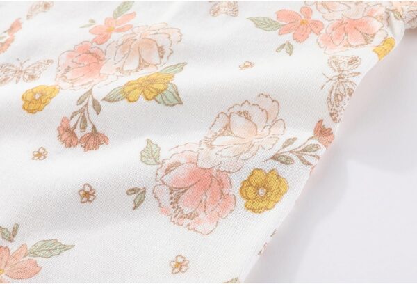 Newborn Baby Short Sleeve Bodysuits Cotton One-Piece Baby Boy Girl Clothes 5-Pack - Image 4