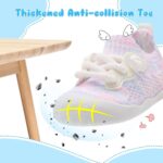 JIASUQI Baby Shoes Soft Baby First Walking Shoes Wide Barefoot Baby Boys Girls Shoes Soft Sole Infant Sneakers Toddler Lightweight Sock Shoes(Tiedye 128,18-24Months) - Image 3