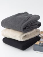 Kids Girls Boys Fleece Jogging Trouser Sweatpants Warm Winter Childrens School Play Tracksuit Classic Bottom Soft Jog Pants - Image 8