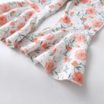 Awxoder Toddler Baby Girl Clothes Printed Design Tops + Floral Pants Little Girl Outfit Set - Image 7