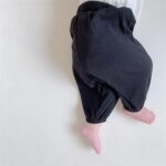 UIFLQXX Baby Girl Boy Pants Trouser Summer Rib Solid Sweatpants Casual Elastic Pants Toddler 𝐁loomers Harem Pant Sweat Pantss Jogging Pant - Image 5