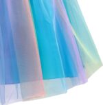 M MUNCASO Girls Princess Dress Sequin Tulle Flower Rainbow Round Collar Sleeveless Formal Dress Birthday Party Wedding Bridesmaid Girl Evening Dresses Toddler Baby Age for 2-13 Years - Image 6