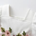 Infant Baby Girl Dress Tulle Sundress Floral Print Toddler Baby Girl Princess Dress - Image 2