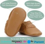 BirdRock Baby Moccasins - Premium Soft Sole Leather Boys and Girls Shoes for Infants, Babies, & Toddlers - Image 3