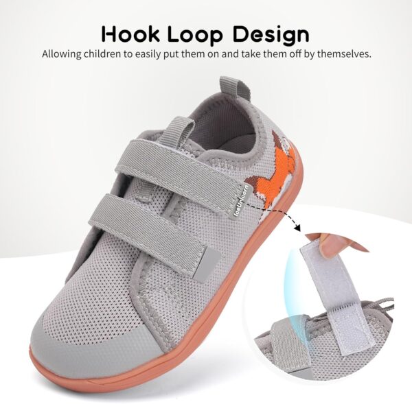 Kids Wide Barefoot Shoes Boys Girls Minimalist School Walking Shoes Trail Running Shoes Walking Sneaker - Image 3