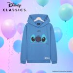 Disney Stitch Hoodie for Girls Teens, Warm Hooded Sweatshirt Soft Fashion Jumper Casual Activewear Long Sleeve Pullover Stitch Gifts - Image 2