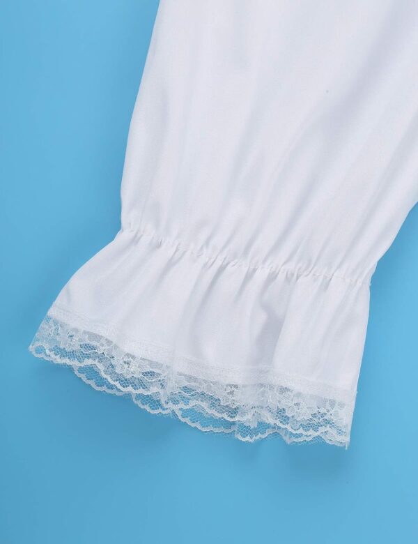 Kids Baby Girls Edwardian Victorian Pantaloons Lace Trim Bloomer Fancy Dress Pumpkin Pants Underpant - Image 6