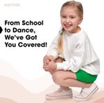 SOFTSAIL Girls Leggings Cycling Shorts Short Cotton Sport Dancing Gymnastic Breathable Comfy Stretchable - Image 3