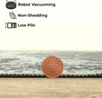 Arty Rugs Machine Washable Rug, 240x330cm, 75% Recycled Cotton, Short Pile, Non-Slip Backing, Non-Shedding, Area Rugs for Living Room, Bedroom, Kitchen, Hallway, Office, Sage - Image 4